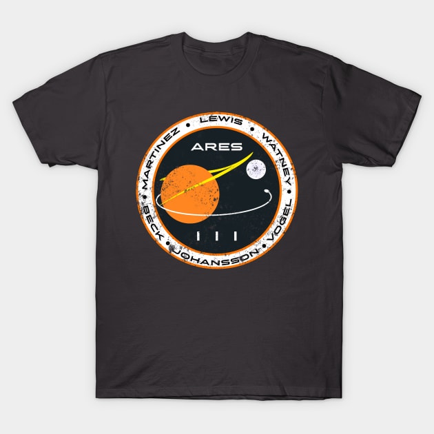ARES III (the martian) T-Shirt by LuksTEES